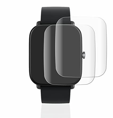 BROTECT Protector Pantalla Completa para Huami Amazfit Bip U/Pro (2 Unidades) 3D Curvo