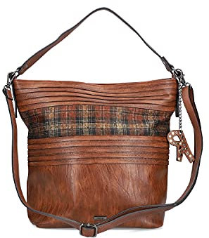 Rieker Damen H1059 Hobo Bag, braun