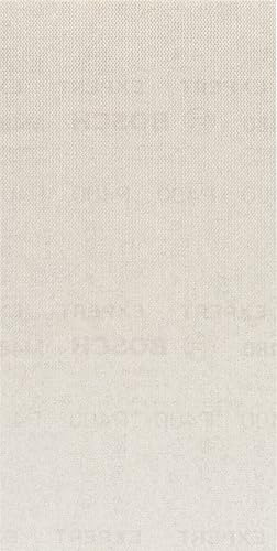 Bosch EXPERT M480 Schleifnetz, 115x230mm, K10, 50-tlg. | für Farbe auf Holz, Hartholz, Ø 115x230 mm, Körnung 100, Professional Zubehör Schwingschleifer