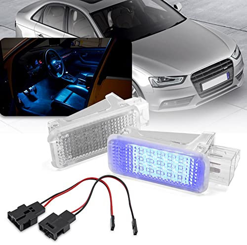 LED-Kofferraumbeleuchtung für A1 A2 A3 A4 B6 B7 B8 S4 RS4 A5 S5 A6 A7 A8 Q5 Q7 R8 TT Sko.da Seat Ibiza Leon Exeo Golf Eos LED-Kofferraumgepäck Alter Blau L Verstärker