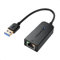Cable Matters Paquete de 2 Adaptador USB Ethernet 1000 Mbps (Adaptador Ethernet a USB 3.0, Adaptador Red USB 3, RJ45 USB Gigabit) - 10/100/1000 Mbps Ethernet en Negro