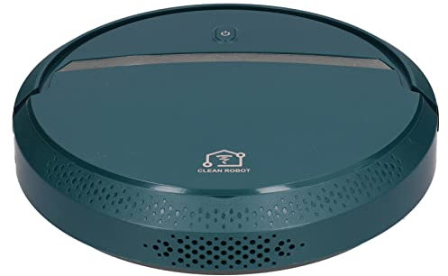 Pilipane 3 in 1 Smart Sweeper Automatischer Kleiner Timing-Staubsauger USB-Aufladung Gut für Tierhaare,Roboter-Staubsauger, Teppiche, Harte Böden, Starke Saugkraft, leise(grün)