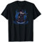 Wednesday Playing The Cello Distressed Cartoon Portrait T-Shirt
