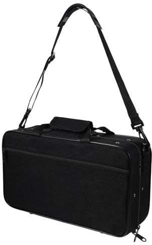 Vaguelly Padded Oxford Cloth Clarinet Case Lightweight Storage Bag with Handles for Easy Transport Durable Clarinet Holder for Travel and Protection Against and Scratches