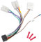 Jayubien Radio Kabelbaum für Toyota ISO Kabelbaum Ersatz 16Pin Android Auto Stereo Adapter mit 20Pin SWC Stecker Reverse Cable Stoßverbinder 2012 und darunter