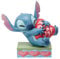 Disney Traditions Stitch Hugging Heart Figurine, Height 13cm