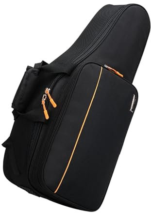 harayaa Sax Gig Bag Custodia per sassofono contralto Borsa a tracolla, portatile, Zaino per sassofono contralto con tracolla per forniture per strumenti