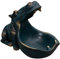 Hilai Key Holder Bowl,Hippo Candy Dish Unique Hippo Key Bowl for Entryway Table Decorative Hippo Bowl, Hippo Statue with Big Mouth Candy Bowl for Office Desk Weired Gift