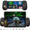 Koiiko Game Controller for iPad, Tablet, iPhone/Android/PC/Switch/PS3/PS4 Gamepad Joystick, Supports Mobile Cloud Game, Streaming on PS5/Xbox/PC, with 7-color RGB lights/Turbo, Star Black