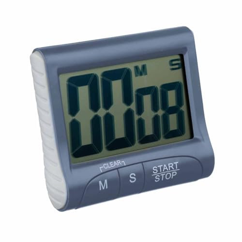 Temporizador de Cocina, Magnético Digital Timer con Pantalla Grande, Temporizador Multifunción Timer en Niños para Estudiar, Trabajar, Hacer Ejercicio (Modelo A)