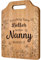 Gleevara Nanny Gifts, Bamboo Cutting Board, Kitchen Gifts for Nanny from Grandchildren on Her Birthday Christmas Mothers Day