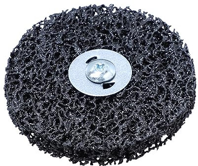 SZTVECFW Disc Abrasive Stripping Wheel Paint Rust Remover Poly Disc Suitable For Angle Grinder Clean Polish Metal Car Nylon Discs Resin Body Diamond Particles Fiber Mesh Strength Paint Rust