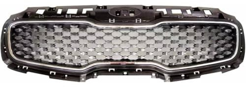 XIUKANGNB Griglie Anteriori del Radiatore Auto per Kia Sportage 2016-2018, ABS Griglia Paraurti Anteriore Centrale Grill Cappuccio Griglia Modificati
