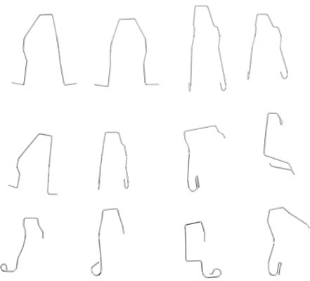 2pcs Faro Retenedor Clips de Resorte Bulbo de Retención de Bulbo de Retención Accesorios Automotrices Universales para Bombillas H1 H4 H7