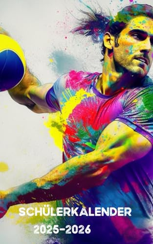 Schülerkalender 2025 / 2026: Handball | Studienplaner für Schüler und Student | Schulplaner - Terminplaner - Organizer für Schule