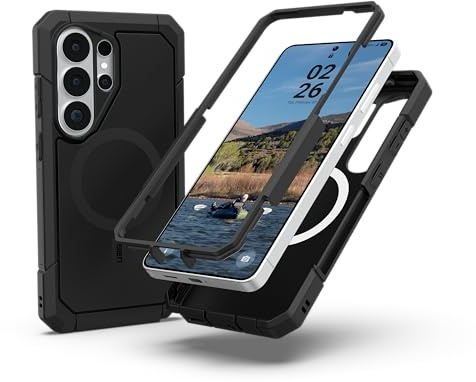 URBAN ARMOR GEAR Trooper MS Hülle für Samsung Galaxy S26 Ultra | Passgenau | 7,6m Fallschutz| Magentmodul | Erhöhte Ränder | Alle Ports erreichbar | S-Pen Aussparung