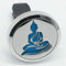 Zen'Arôme - Aroma Diffuser Clip Buddha - Edelstahl Lufterfrischer für Auto-Lüftungsgitter - Einfache Anwendung - Aromatherapie - inkl. 5 wiederverwendbarer Filzpads für Ätherische Öle oder Parfum