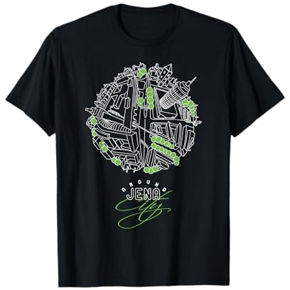 Jena Paradies - Jena Saale - Jenenser Jena Kultur Graffiti T-Shirt