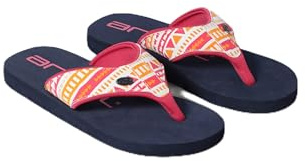 Animal Swish Kids Flip-Flops - Slip-on & Lightweight Footwear with Soft Padded Straps for Boys & Girls - Best for Spring, Summer, Beach & Outdoors Navy Kids Shoe Size 11