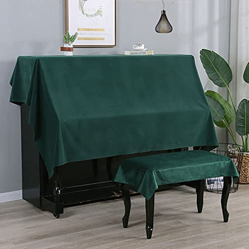 Piano Cover, Anti-dust Decorated Piano Keyboard Protector for 61/88 Keys Electronic Piano （not Include Chair Cover）138 * 200cm