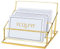 FCQLFYF Présentoir De Carte De Visite,Porte-Cartes De Visite En Verre,Porte-Cartes De Visite Transparent,Support Pour Cartes De Visite,Pour Carte De Visite, Décoration Au Bureau, Réunion d'Affaires