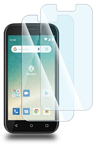 KARYLAX - Protection d'écran en Verre Fléxible, Dureté 9H, Anti-Rayures, Film Protecteur pour Smartphone Danew Konnect 509 (Pack x2)