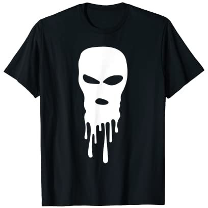 Skimaske Sturmhaube Hip Hop Rapper Streetwear Schablone T-Shirt