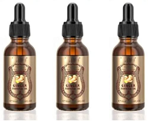 1/2/3 Pack Natural Ginger Essential Oil, Lymphatic Drainage Ginger Oil, Ginger Oil Lymphatic Grainage Massage, 30ML (3pcs)