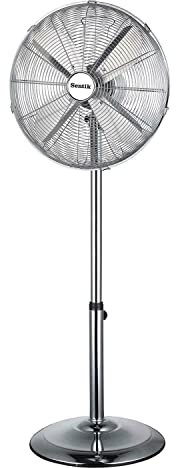 16 Metal Stand Fan - Extendable 3 Speed Cool Home Office Oscillating Pedestal Fan