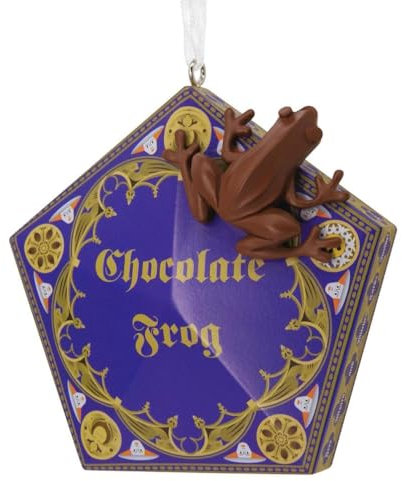Hallmark Collectable Harry Potter Chocolate Frog and Box Christmas Ornament, Harry Potter Decoration, Hanging Ornament, Gifts for Christmas