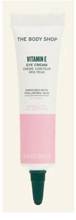 The Body Shop Vitamin E 15ml Augencreme angereichert mit Hyalursäure - Vegan - Geeignet für jeden Hauttyp