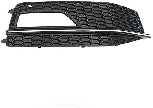 GAFENO - Auto-Frontstoßstange, Nebelscheinwerfer-Abdeckung, Nebelscheinwerfer-Gitter-Lünette, Außenteile passt für Audi A4 B9 S4 Sline 2013-2016 8K0807681 8K0807682