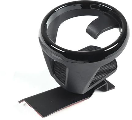 VAJDRTOA Compatible With BMW Z4 E89 2009-2015 Carbon Steel Black Car Center Console Water Right Side Cup Holder Trim Car Accessories