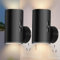 KUWUNG 2 Pièces Veilleuse Prise Electrique, LED Veilleuse Murale Clairage Haut et Bas, Veilleuse à intensité Variable pour Adultes et Enfants,Plug and Play,Lampe Murale pour Cuisine, Couloir, Escalier