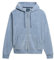 Superdry Damen Velours-Kapuzenjacke Gezeiten Blau 38
