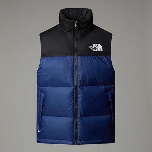 The North Face Men's 1996 Retro Nuptse Vest, Estate Blue/Tnf Black, XXS