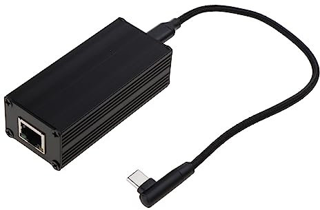 Riiichflowshop Convertitore Adattatore Scheda Ethernet adattiva 5V 9V con 10/100Mbps - Ricarica a Banda Larga PD3.0