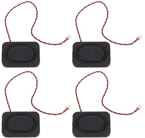 Mini Speaker, 2W Compact ABS Audio Driver with JST PH2.5 Connector, 8Ω 20kHz Frequency Response for Digital Payment Systems, AI Devices & DIY Electronics