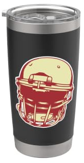 Caschi di football americano Bicchiere termico in acciaio inox doppia parete
