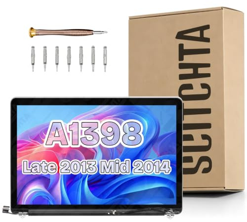 Pantalla LCD de repuesto para MacBook Pro A1398 finales de 2013, mediados de 2014 661-8310