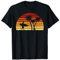 Vintage Sonne Surfen Geschenk für Surfer und Wellenreiter T-Shirt