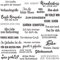 Rk-Hytqwr Englisch Sätze Silikon Clear Seal Stempel Diy Scrapbooking Präge Foto, Clear Stamp
