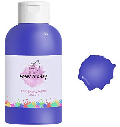 PAINT IT EASY NEU Fingerfarbe Happy Painting, 750 ml, Violett