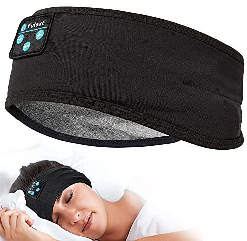Voerou Sleep Headphones Wireless Sports Headband Headphones, Comfortable Music Headband,Perfect Sleeping Headphones for Side Sleepers Running Yoga Insomnia Travel