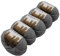 5-Pack Alpaka Wolle Silbergrau 100% Baby Alpaka 5x50g