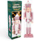 WINOMO Nussknacker Soldat Figuren Holz Nussknacker Puppe Weihnachten Schnee König Puppe Ornament für Festival Party Outdoor Xmas Presents Kids Pink 12. 50,8 cm