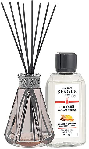 MAISON BERGER Paris Pyramid Antike Rose Diffusor mit orangefarbenem Zimt