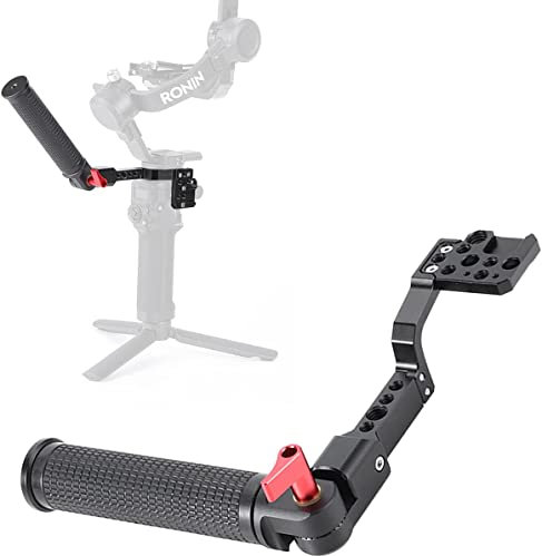 Gimbal - Soporte de agarre para DJI Ronin S/SC/RSC2 180°, ajustable, profesional, con placa de zapata fría