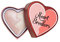 MakeUp Revolution Heartbreakers Highlighter Unique 10g Palette Schimmernd Modern Unisex Lighter, Darker