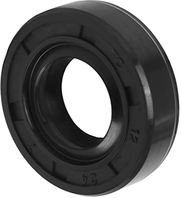 PATIKIL 12 mm x 24 mm x 7 mm Wellendichtring Doppellippen-Öldichtung | aus Gummi